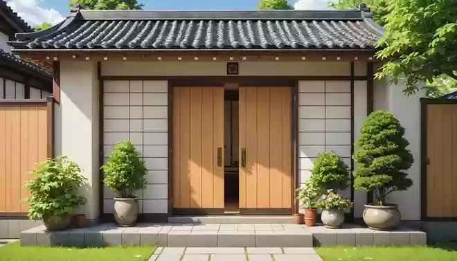 草の戸も 住み替はる代ぞ 雛の家