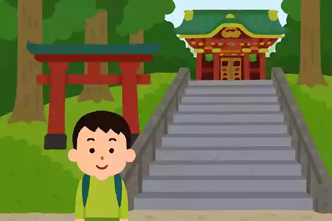 東廻廊から奥宮へ続く石階段は何段あるでしょうか？
