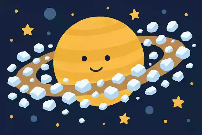 土星の輪っかはほとんど氷でできている
