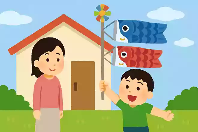 2020年代、男の子がいる家庭でこいのぼりを出している家は3割ほど