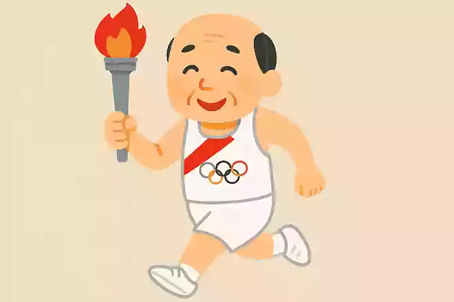 昭和39年に開催された東京オリンピックでは、ある落語家の方が聖火ランナーとして走りました。その落語家は誰でしょうか?