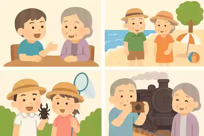 昔の夏休みの思い出