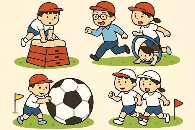 俺たちの先生がこんなに俊敏なはずがない(先生の競技)