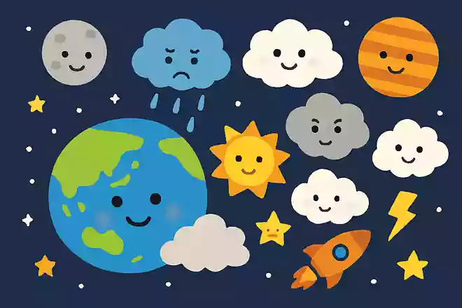宇宙にも天気がある