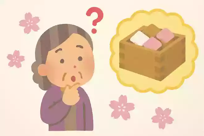 ひなあられは菱餅を砕いて作られている