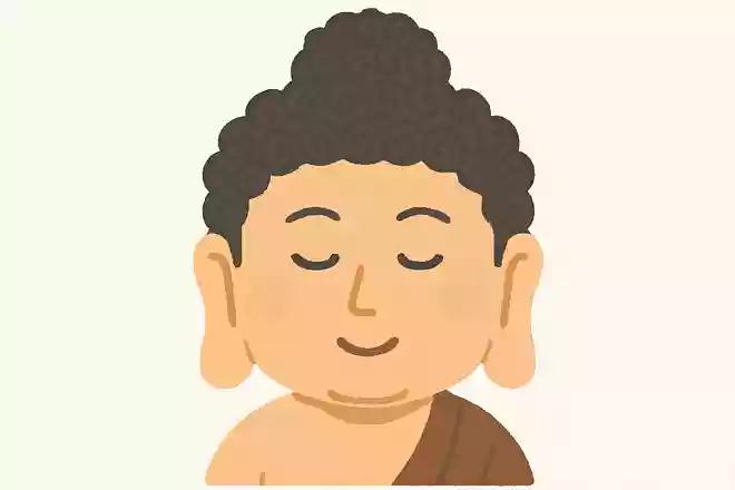 大仏の渦巻き状の髪形はなんと呼ばれているでしょうか?