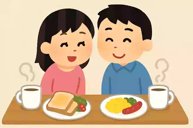 君と1日を始めるだけですべてが心地よくなるよ。