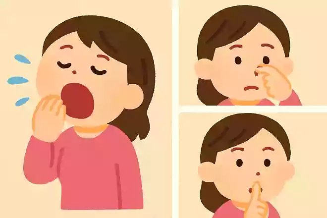 あくびが出そうな時、止める方法は?