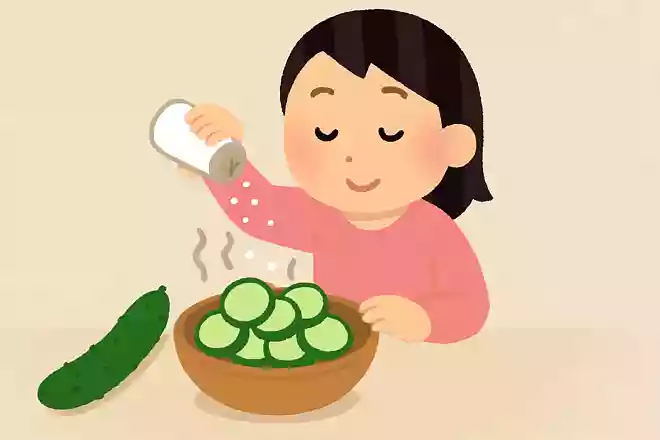 きゅうりの塩もみにはどんな効果があるでしょうか？