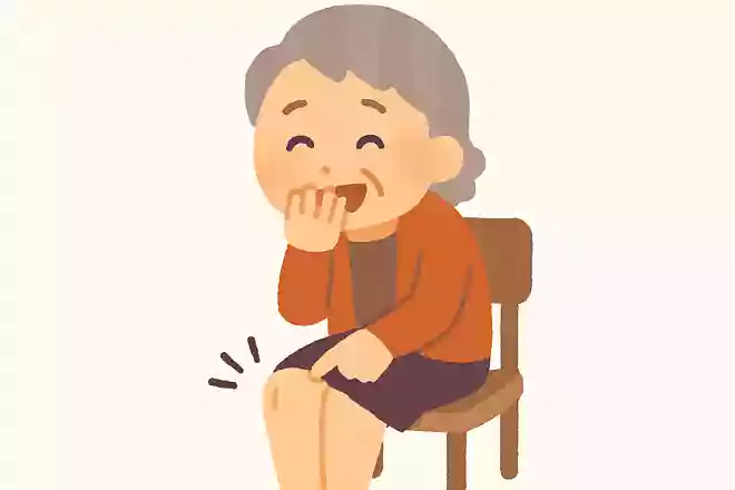 ピザを10回言ってみてください。ここ(膝)は何でしょう?