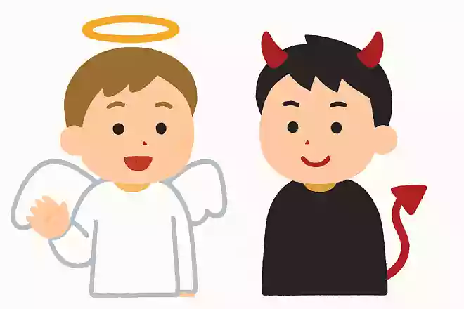 自分は天使か悪魔どっちだと思う?