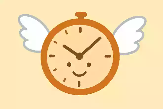 Time has wings
