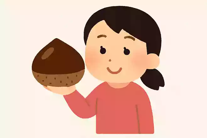 栗を英語で表すとなんと言うでしょう?
