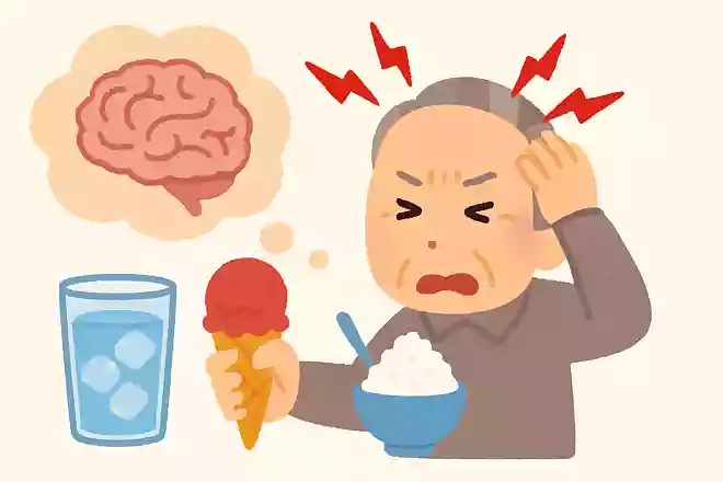 氷やアイスなど冷たいものを食べたときに、頭がキーンとなる理由は何でしょうか?