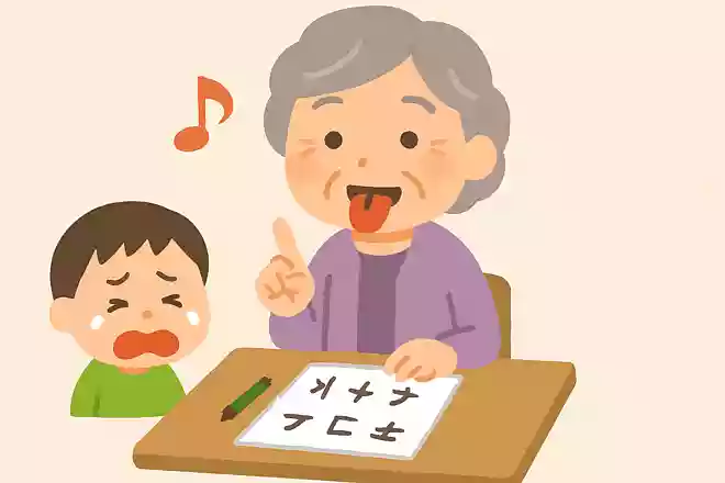 この子なかなかカタカナ書けなかったな、泣かなかったかな?