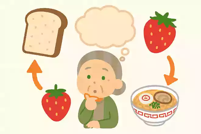 連想ゲーム③食べ物