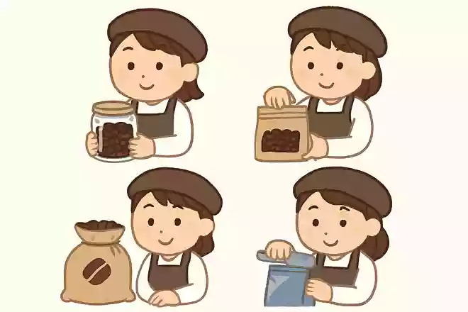 コーヒー豆を保存する際、より好ましいとされている方法はどれでしょうか?