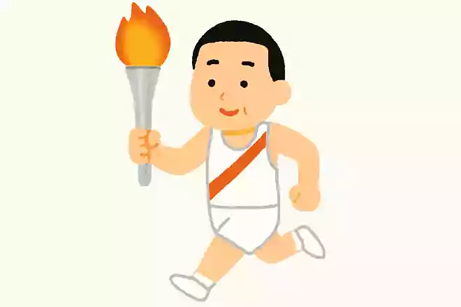 昭和39年に開催された東京オリンピックでは、ある落語家の方が聖火ランナーとして走りました。その落語家は誰でしょうか?