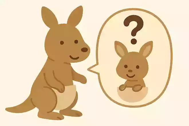 赤ちゃんを育てる体の袋がないのは？