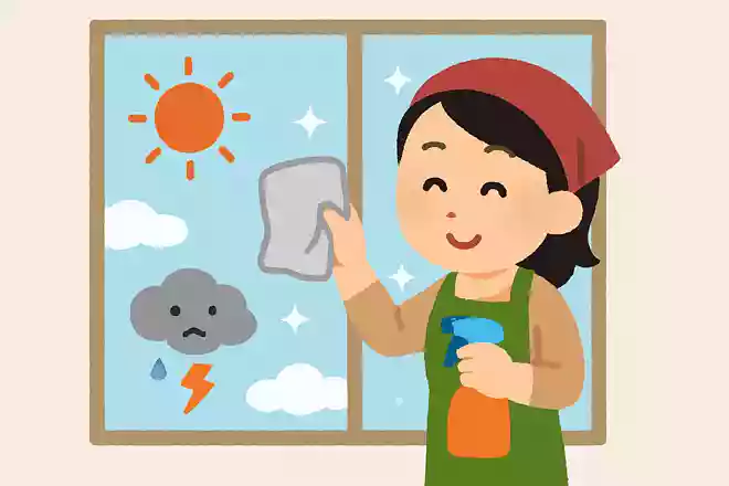 窓の掃除はどんな日にやると効果がある?