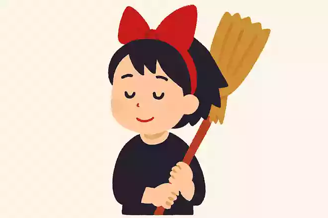 才能をいかした仕事だろ。素敵だよ。トンボ『魔女の宅急便』