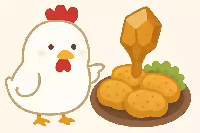 チキンナゲットの「ナゲット」の意味はどれ?