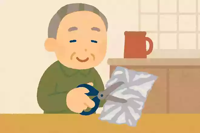 切れにくくなったハサミは、家庭の台所などにあるものを切ると復活します。あるものとは何でしょうか?