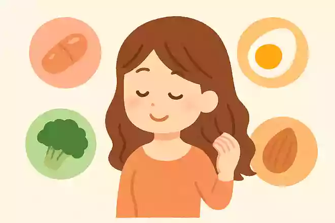 髪の毛にいいと言われる栄養素は?