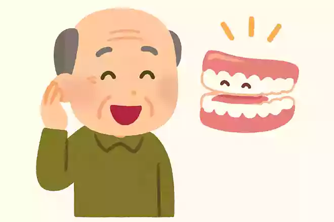 入れ歯を入れれば〜?(ダジャレ)