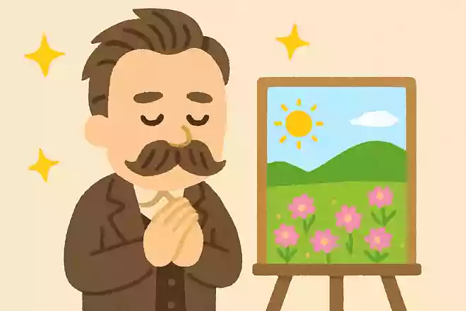 すべての美しい芸術、すべての偉大な芸術の本質は感謝であるフリードリヒ・ニーチェ