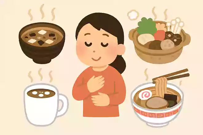 体を温めてくれる食べ物はどれでしょう?
