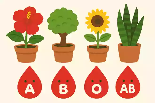 植物にも血液型がある