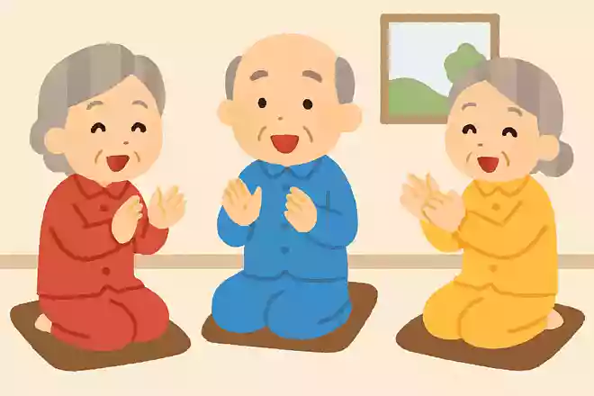 赤パジャマ青パジャマ黄パジャマ