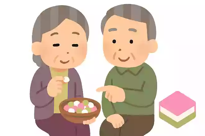ひなあられは菱餅を砕いて作られている