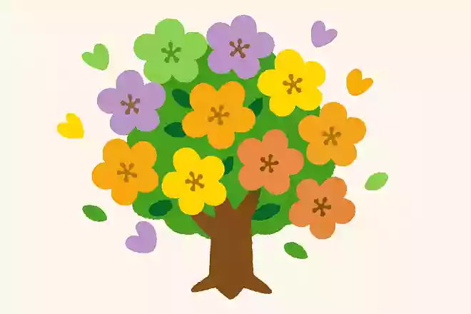 ピンクや白以外に実際にある桜の花の色は何色でしょう?