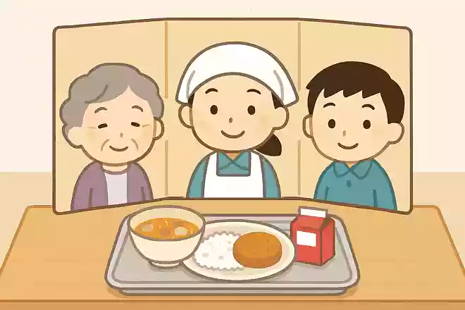 学校の給食を検食するのは誰でしょうか?