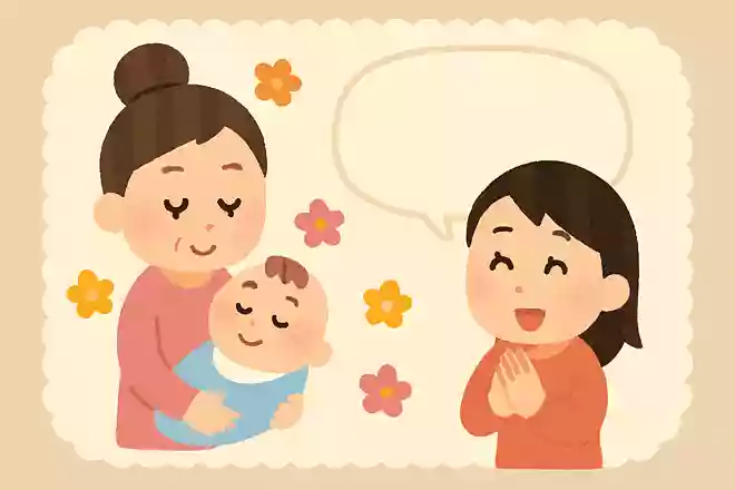 ◯年前の今日、〇〇のお母さんがあなたを産んでくれたことを感謝します。