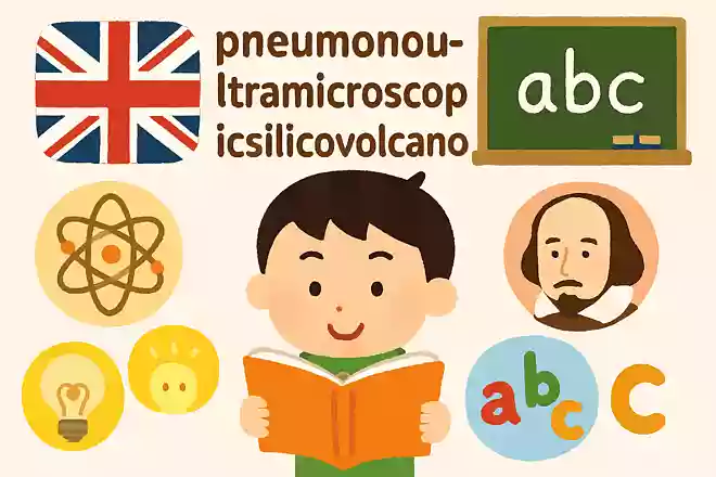 1番長い英単語は「Pneumonoultramicroscopicsilicovolcanoconiosis」