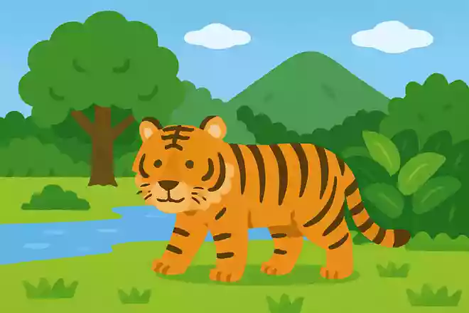 トラはどんな場所で暮らしているでしょうか?