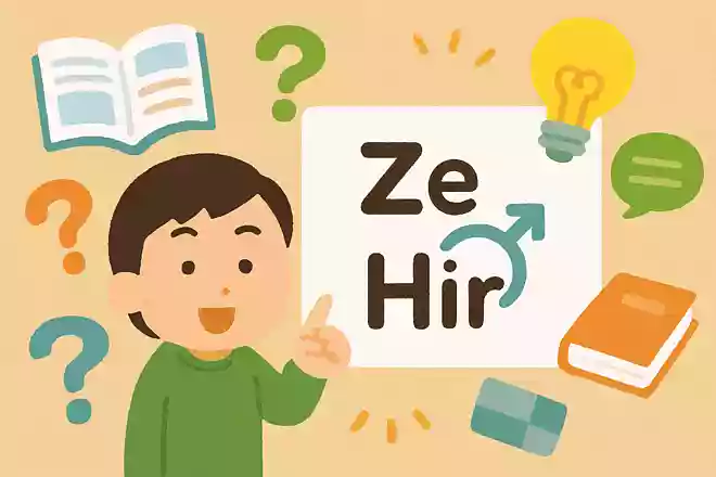 「Ze」「Hir」は性別に関係なく使える代名詞