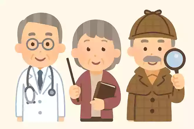 医者、教師、刑事の中で一番大柄なのは誰でしょう?