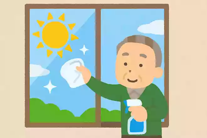窓の掃除に適しているお天気は何でしょうか?