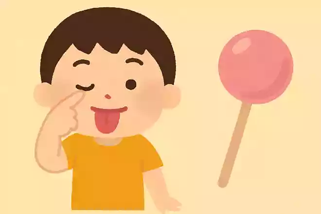 「あっかんべー」を1000回すると食べられるお菓子はどんなお菓子でしょうか?