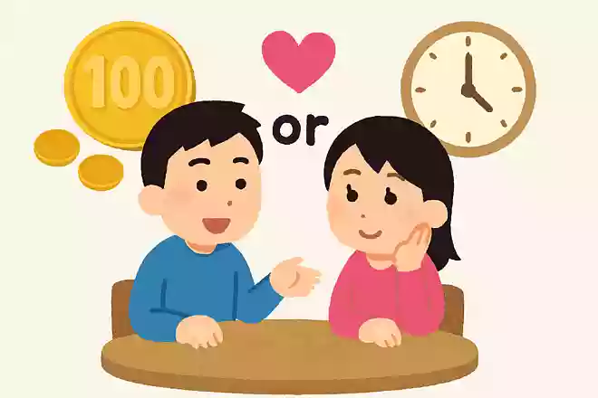 お金 or 時間、どちらかにルーズな人ならどっちと付き合う?
