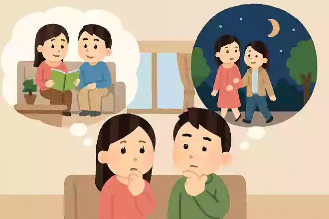 恋人と家でいるのと出かけるのどっちがいい?