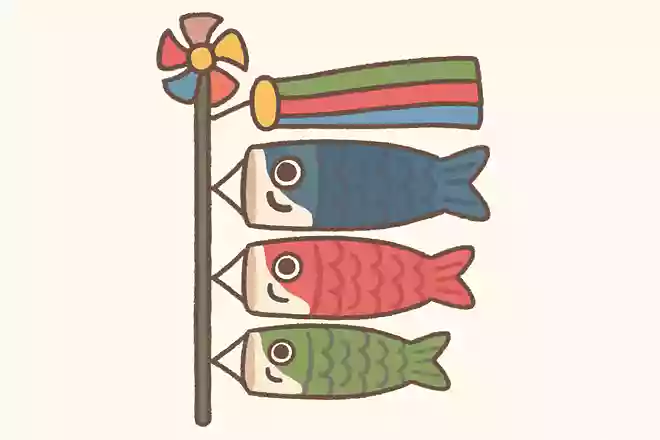 江戸時代のこいのぼりは何で作られていたでしょうか?