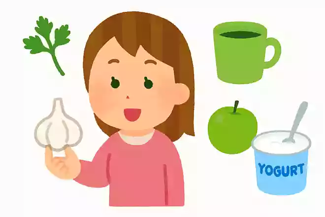 にんにくを食べた後に、臭い消しのために食べると良いものは次のどちらでしょうか?