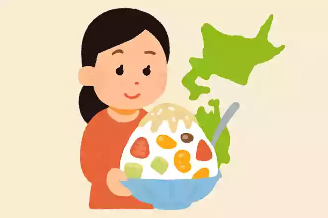山盛りのカキ氷にたくさん練乳やフルーツがのった「しろくま」が名物の県はどこでしょうか?