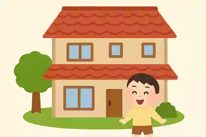 小さい頃住んでいた家