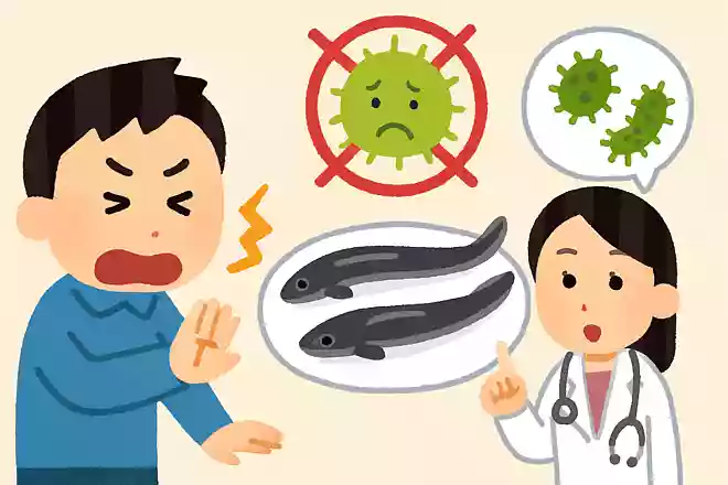 うなぎを生で食べない理由はなんでしょう?